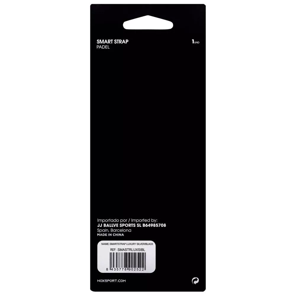 Nox SmartStrap Luxury Padel Handgelenkschlaufe Grau