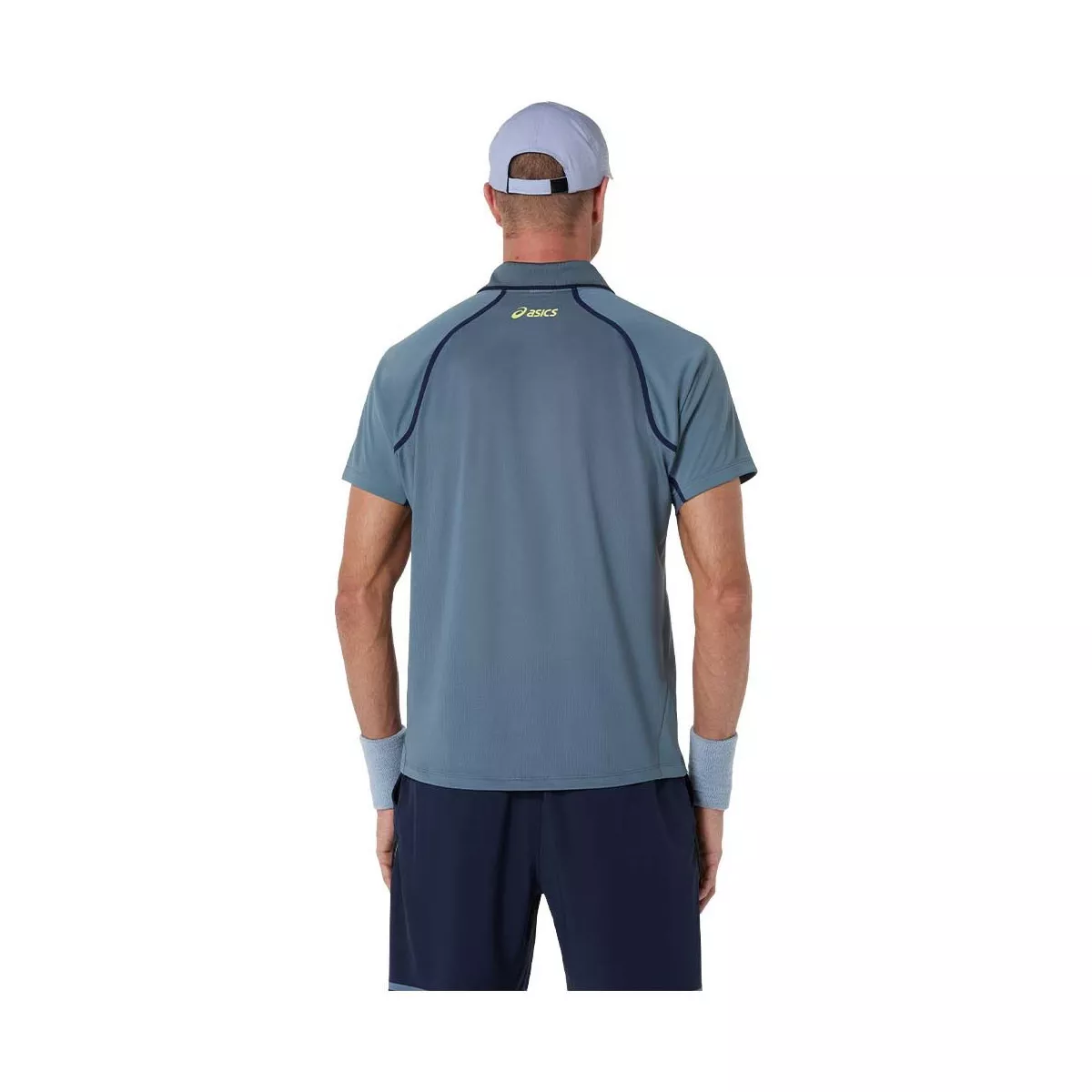 Asics Match SS Poloshirt Grau