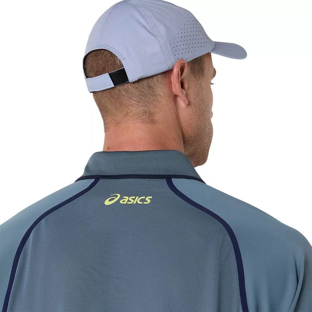 Asics Match SS Poloshirt Grau
