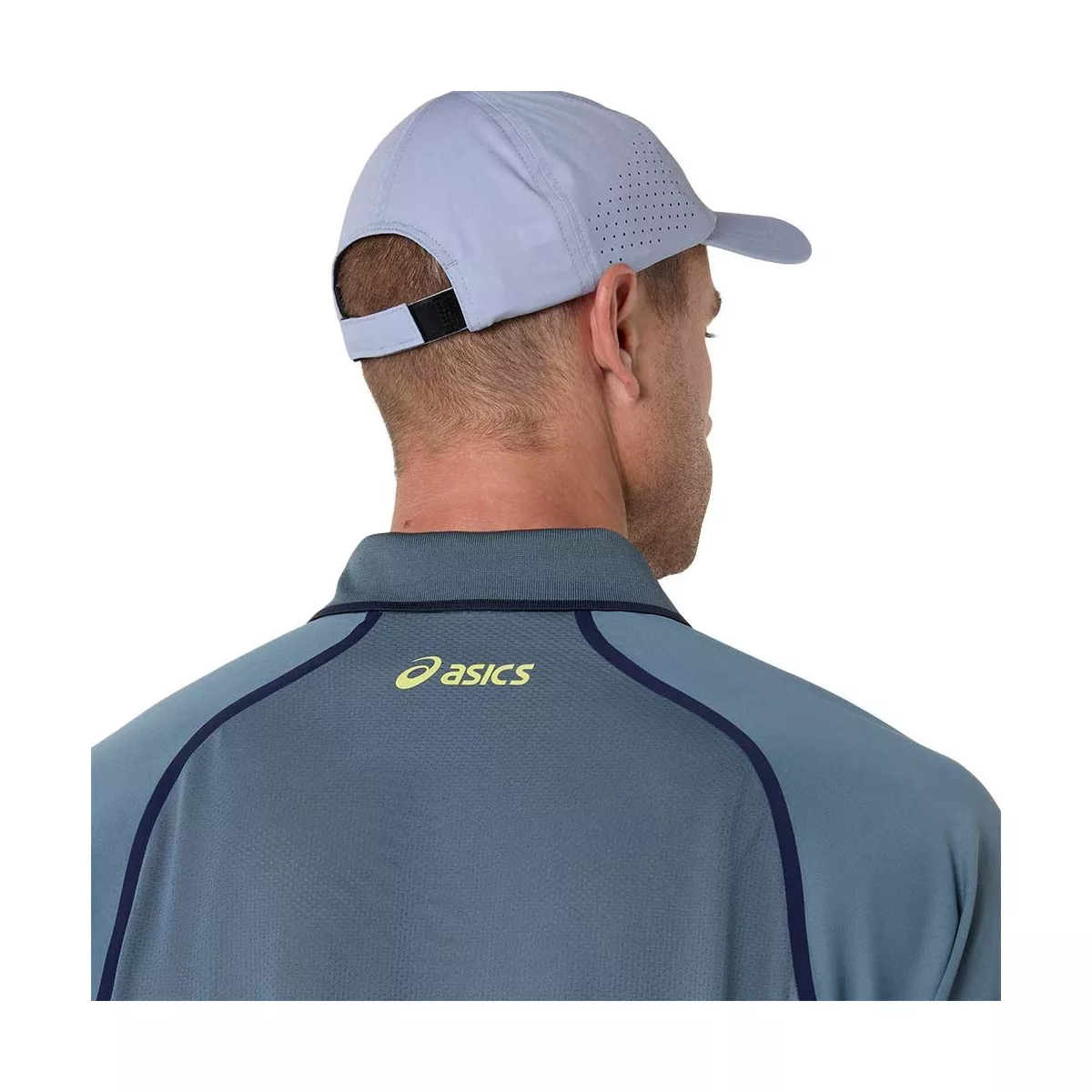 Asics Match SS Poloshirt Grau