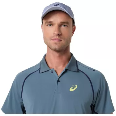 Asics Match SS Poloshirt Grau