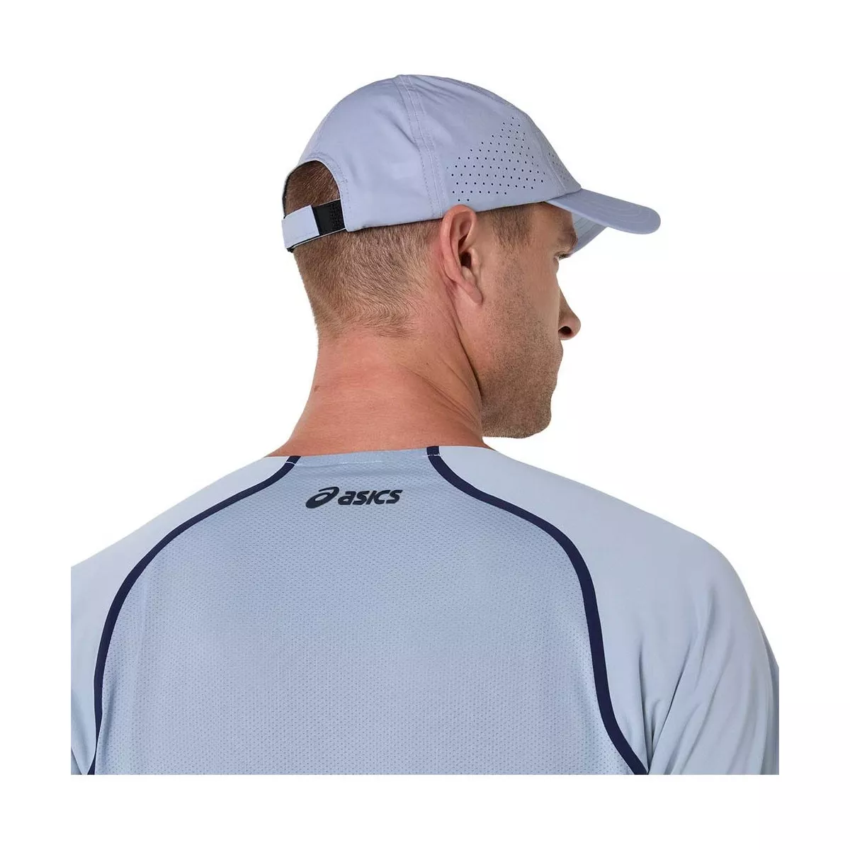 Asics Match SS T-Shirt Graublau
