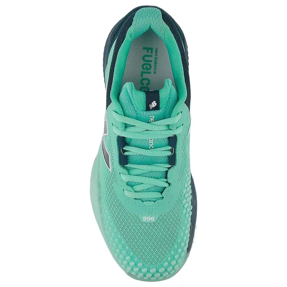 New Balance FuelCell 996 v6 Tennisschuhe Sandplatz Damen Gr&uuml;n / Dunkelgr&uuml;n