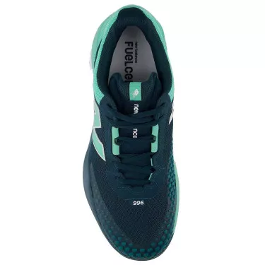 New Balance FuelCell 996 v6 Tennisschuhe Sandplatz Dunkelgr&uuml;n / Gr&uuml;n