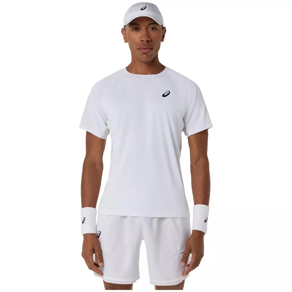 Asics Match SS T-Shirt Wei&szlig;