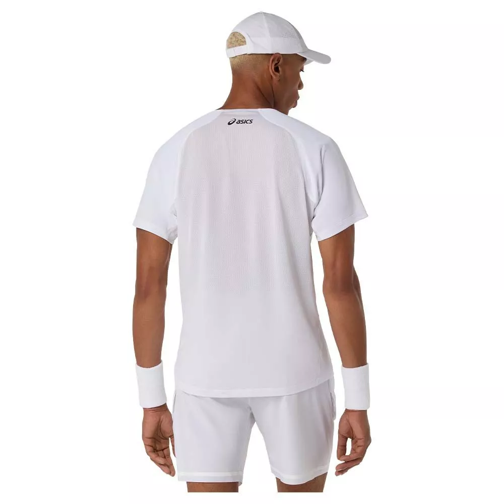 Asics Match SS T-Shirt Wei&szlig;