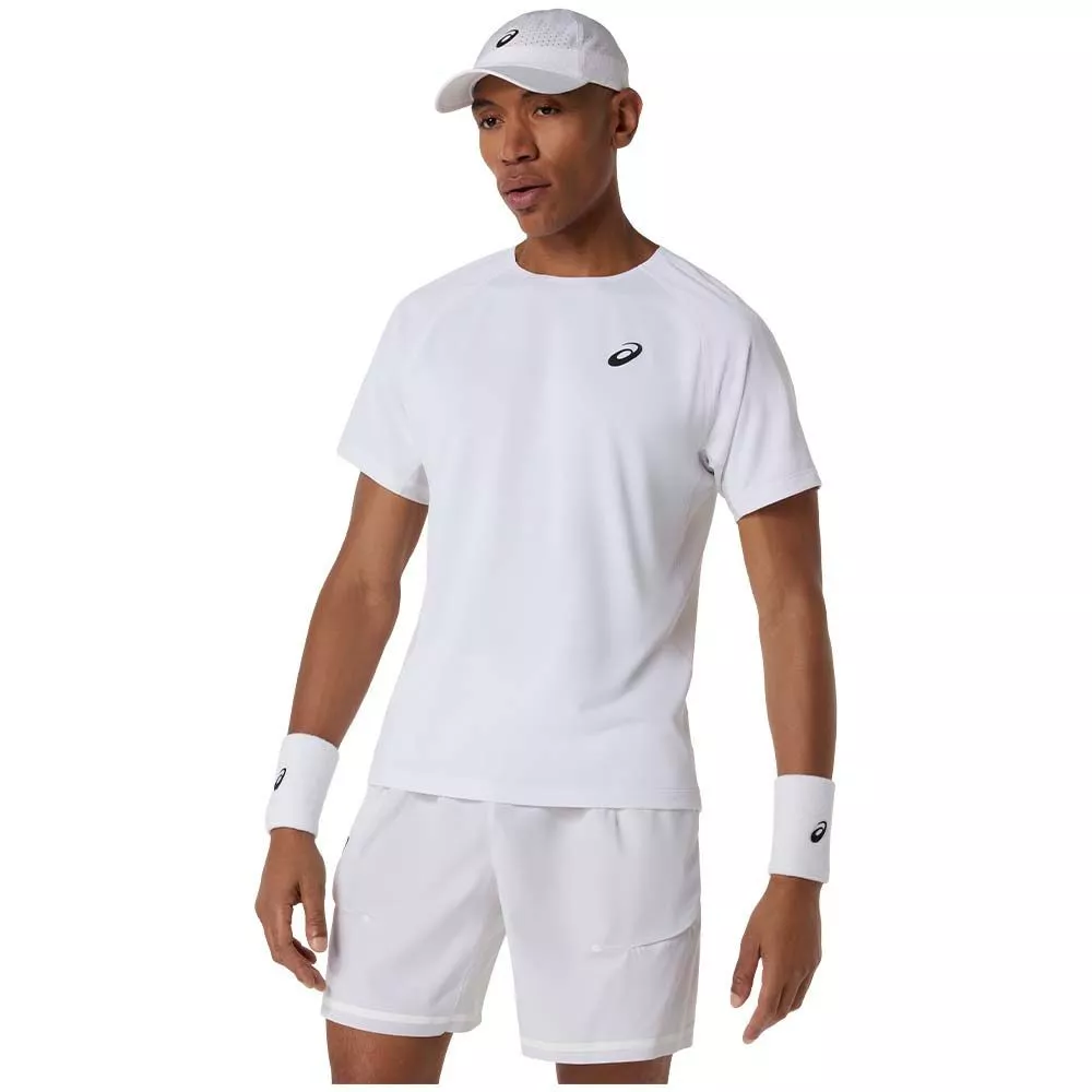 Asics Match SS T-Shirt Wei&szlig;