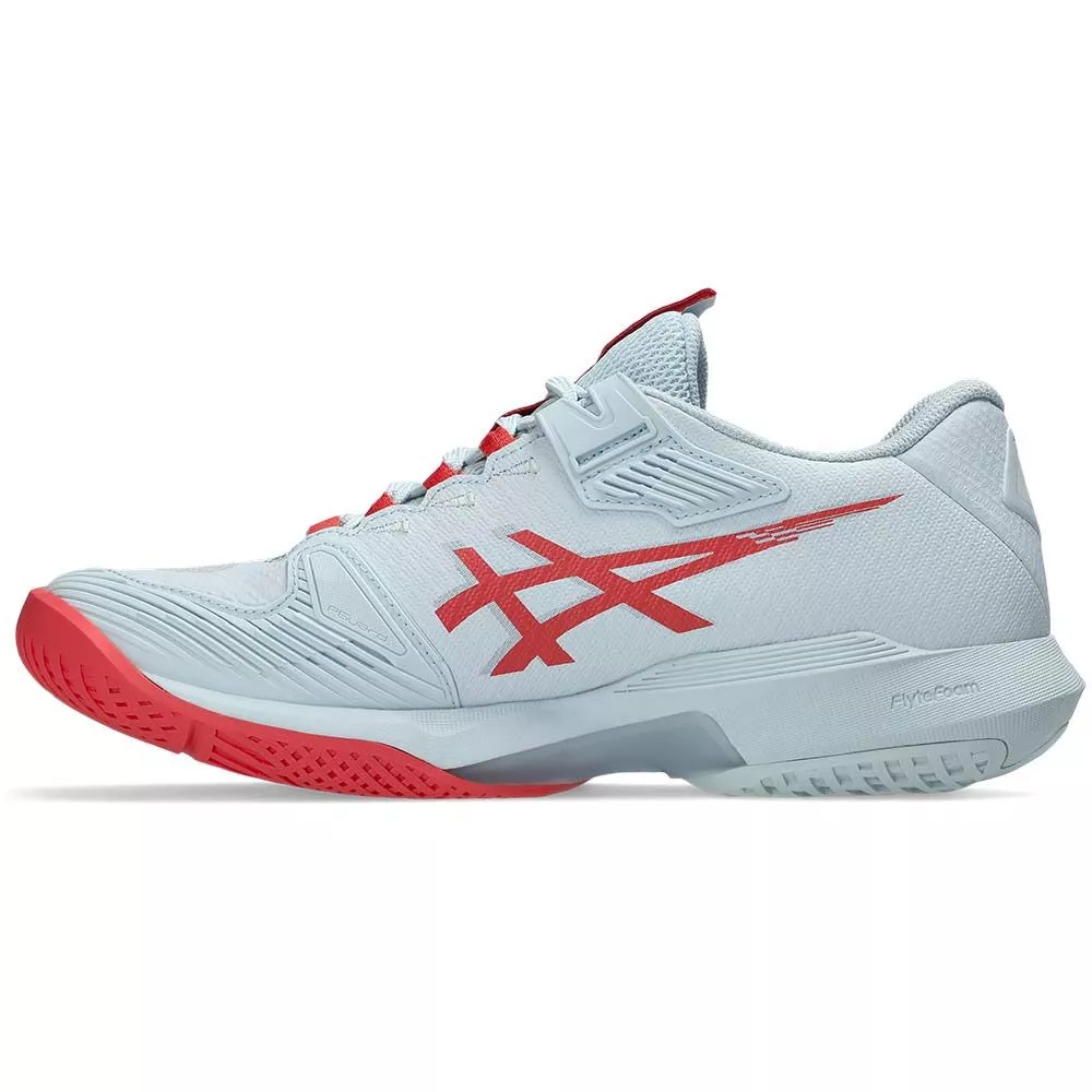 Asics Gel Solution Speed FF 4 Tennisschuhe Damen Pastellblau / Rot
