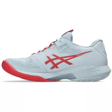 Asics Gel Solution Speed FF 4 Tennisschuhe Damen Pastellblau / Rot