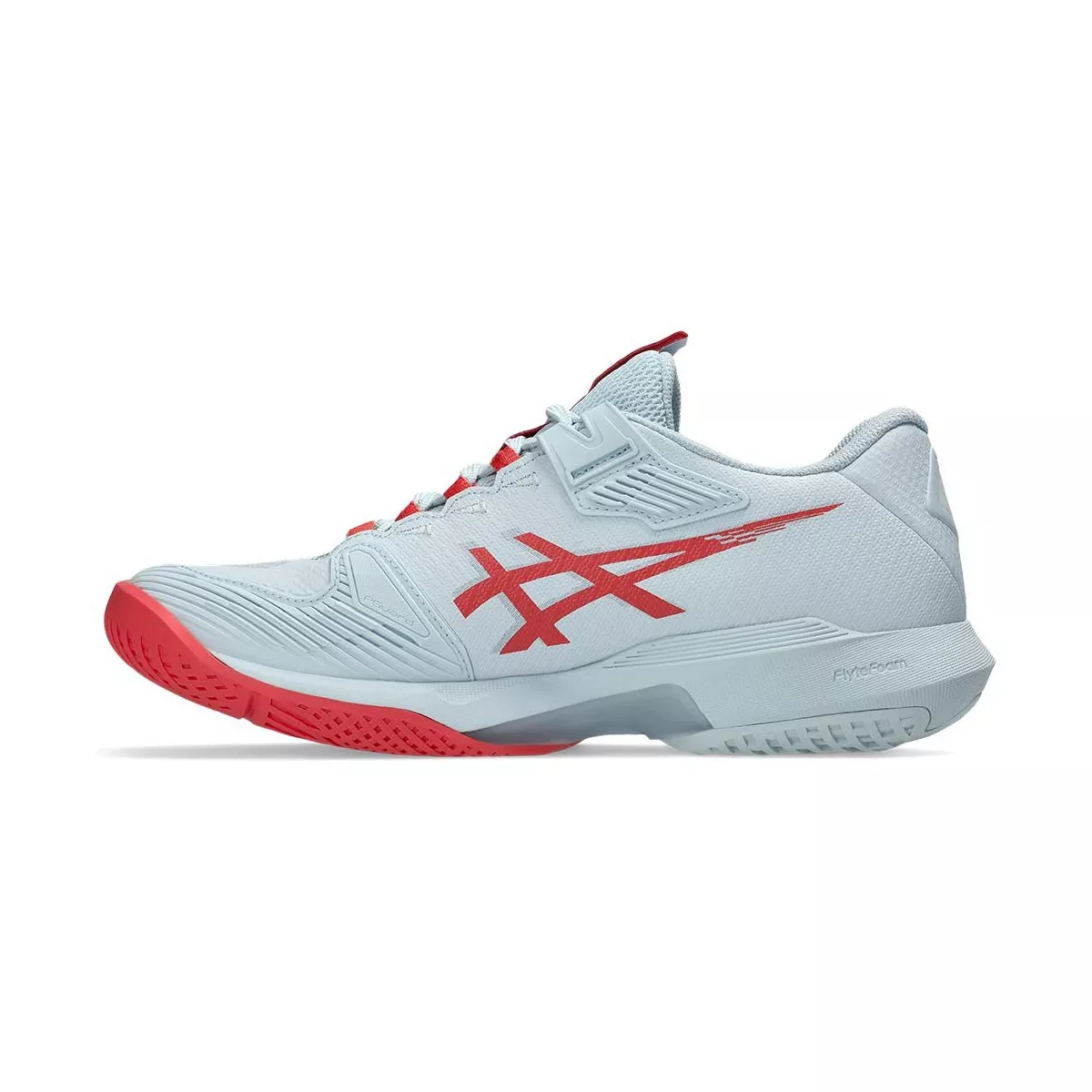 Asics Gel Solution Speed FF 4 Tennisschuhe Damen Pastellblau / Rot