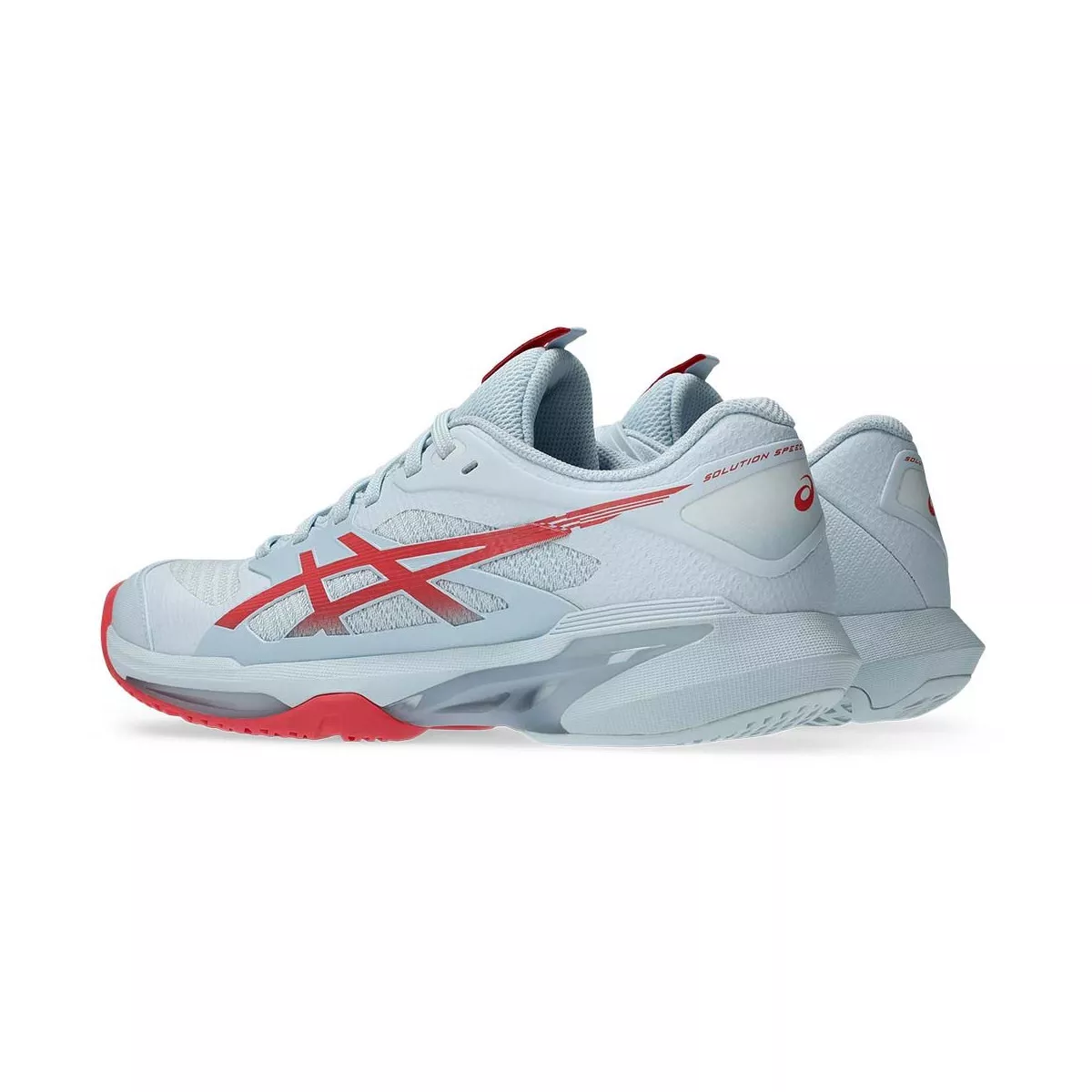 Asics Gel Solution Speed FF 4 Tennisschuhe Damen Pastellblau / Rot