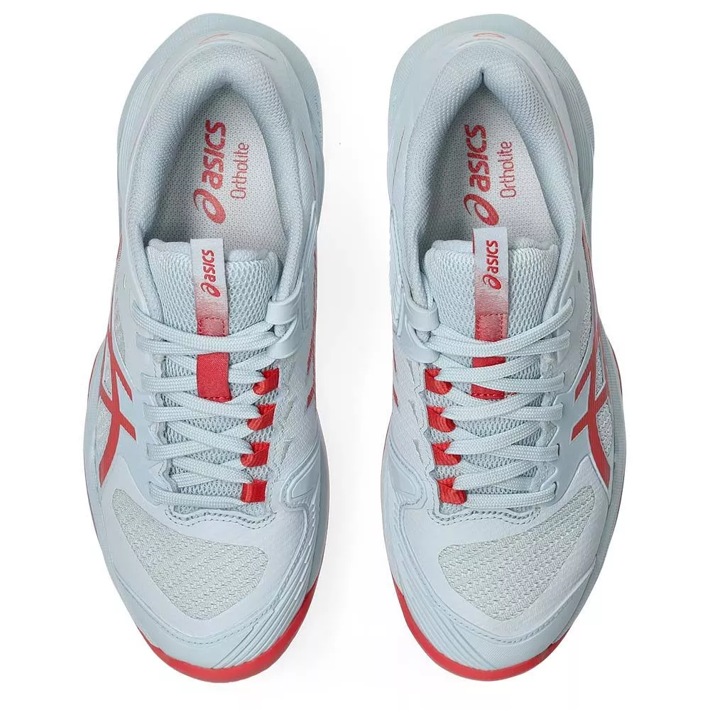 Asics Gel Solution Speed FF 4 Tennisschuhe Damen Pastellblau / Rot