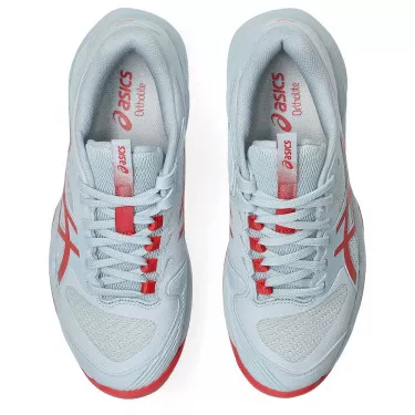 Asics Gel Solution Speed FF 4 Tennisschuhe Damen Pastellblau / Rot
