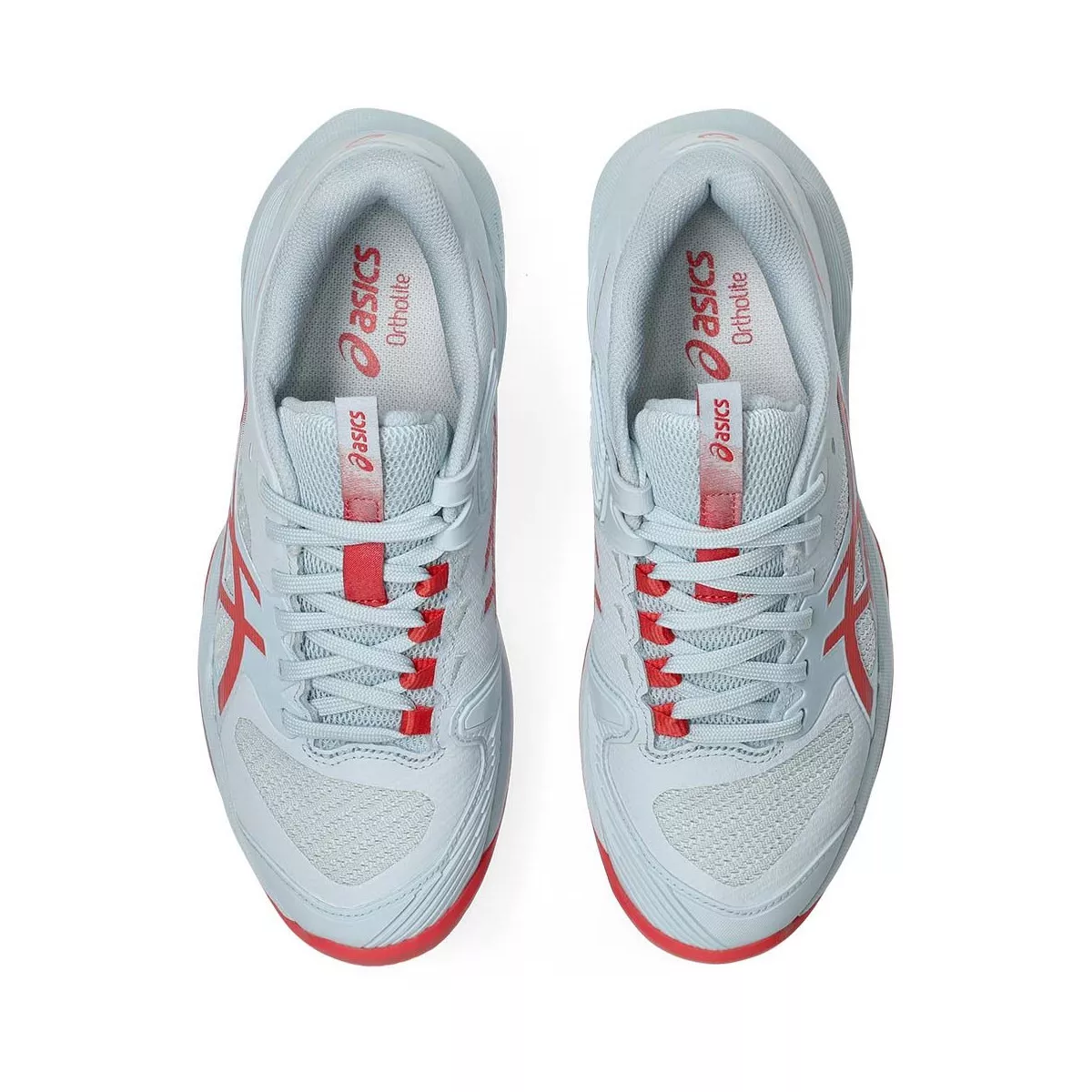 Asics Gel Solution Speed FF 4 Tennisschuhe Damen Pastellblau / Rot