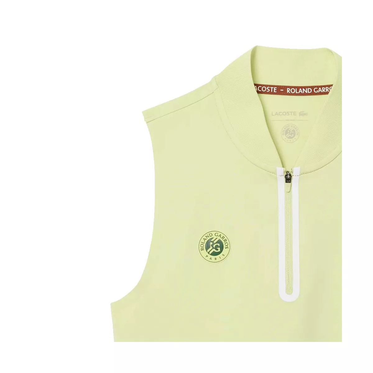 Lacoste Roland Garros Poloshirt Damen &auml;rmellos Gr&uuml;n