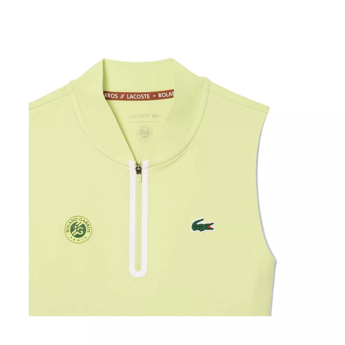 Lacoste Tennis Roland Garros Kleid Gr&uuml;n