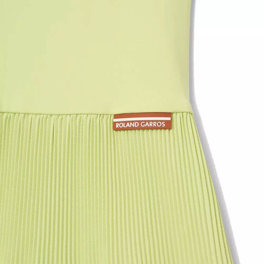Lacoste Tennis Roland Garros Kleid Gr&uuml;n