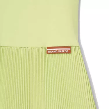 Lacoste Tennis Roland Garros Kleid Gr&uuml;n