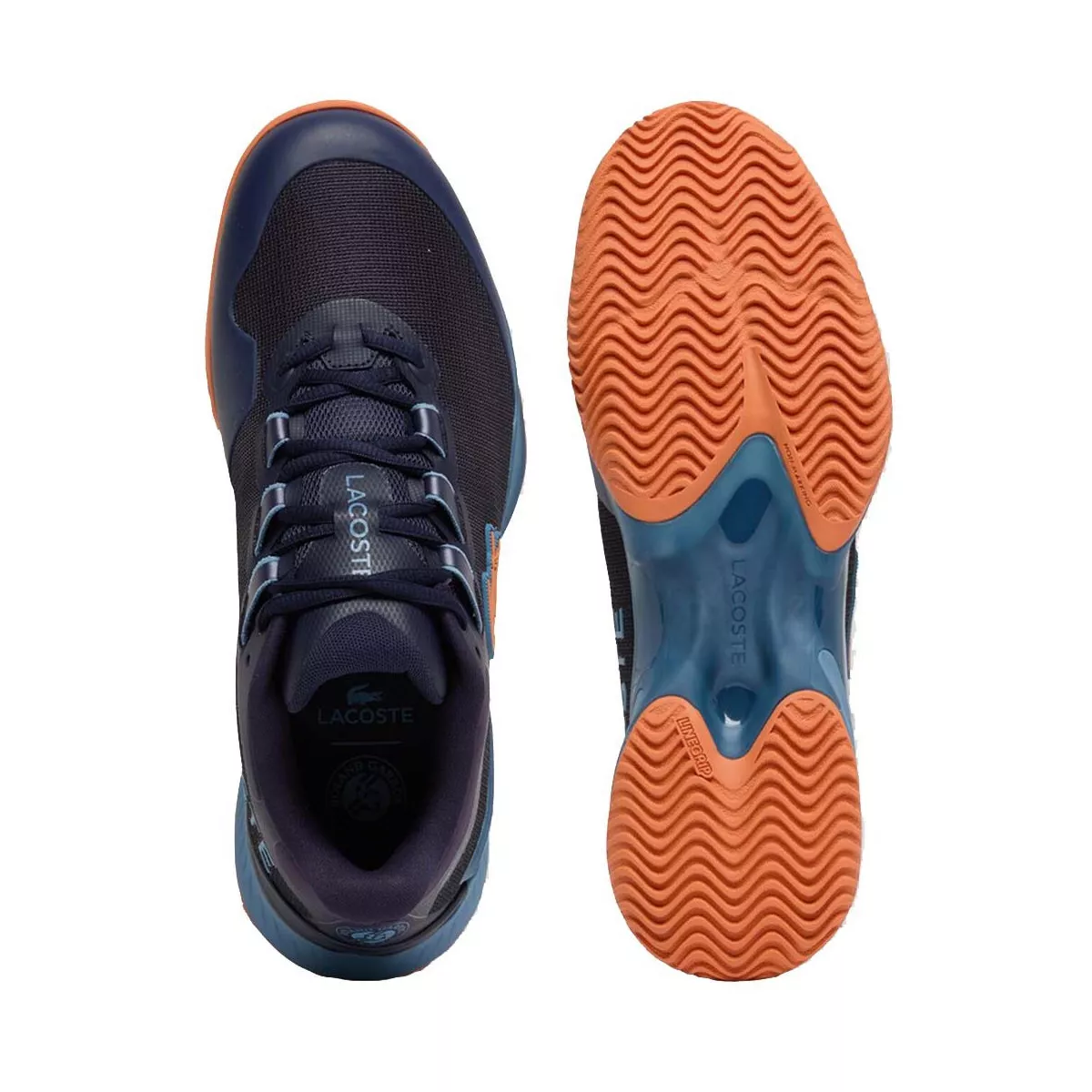 Lacoste AG-LT Ultra Roland Garros Tennisschuhe Sandplatz Marineblau