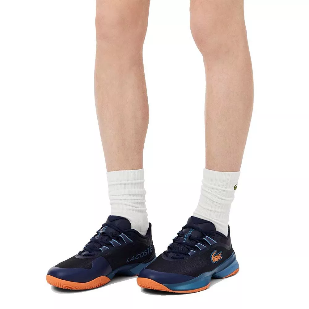 Lacoste AG-LT Ultra Roland Garros Tennisschuhe Sandplatz Marineblau