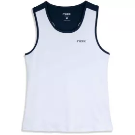 Nox Team 26 Padel Tanktop Damen Wei&szlig; / Marineblau