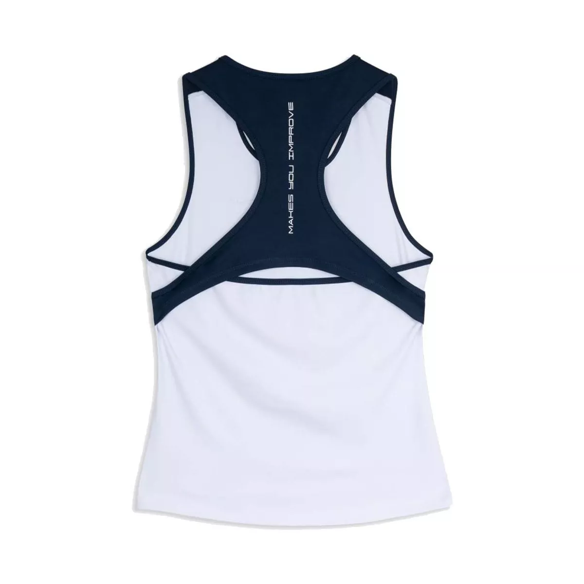 Nox Team 26 Padel Tanktop Damen Wei&szlig; / Marineblau