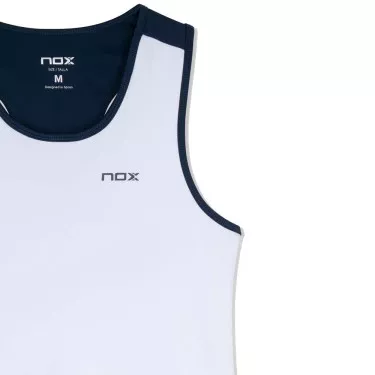 Nox Team 26 Padel Tanktop Damen Wei&szlig; / Marineblau