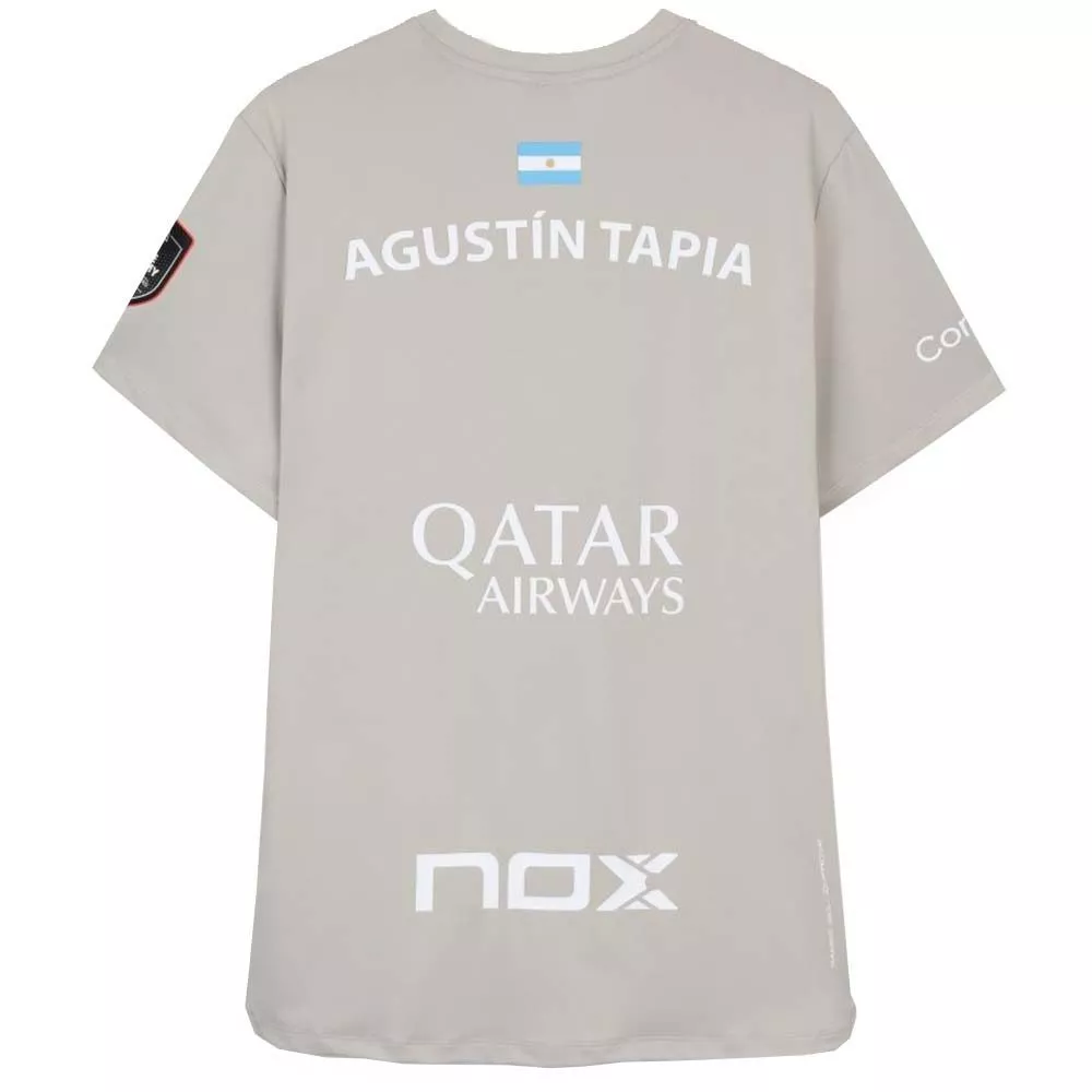 Nox AT10 Agust&iacute;n Tapia 2026 T-Shirt Grau