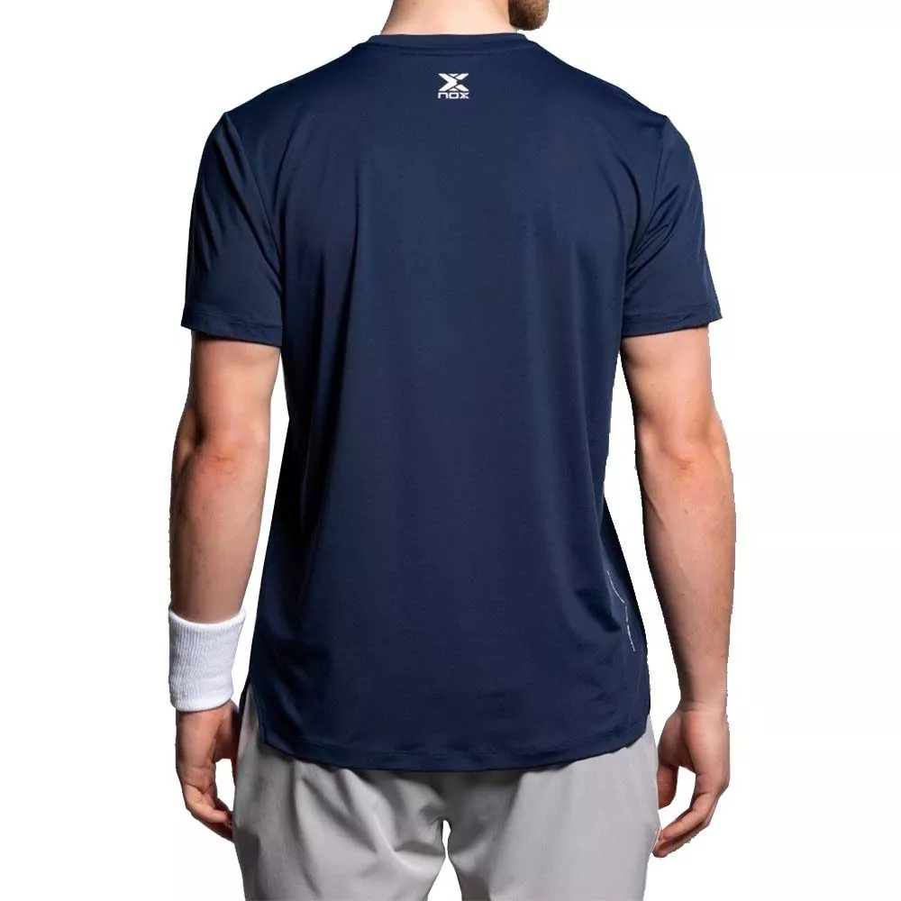 Nox Team 26 Padel T-Shirt Marineblau