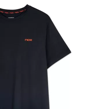 Nox Team 26 Padel T-Shirt Schwarz