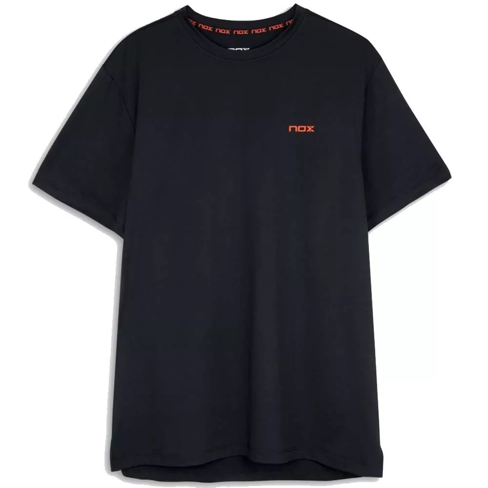 Nox Team 26 Padel T-Shirt Schwarz