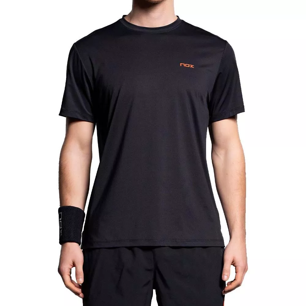 Nox Team 26 Padel T-Shirt Schwarz