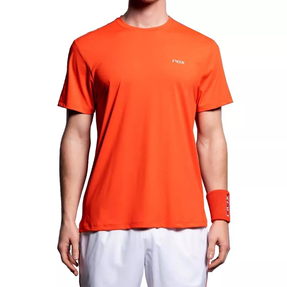 Nox Team 26 Padel T-Shirt Rot