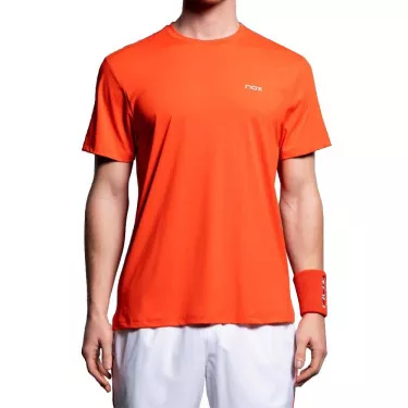 Nox Team 26 Padel T-Shirt Rot