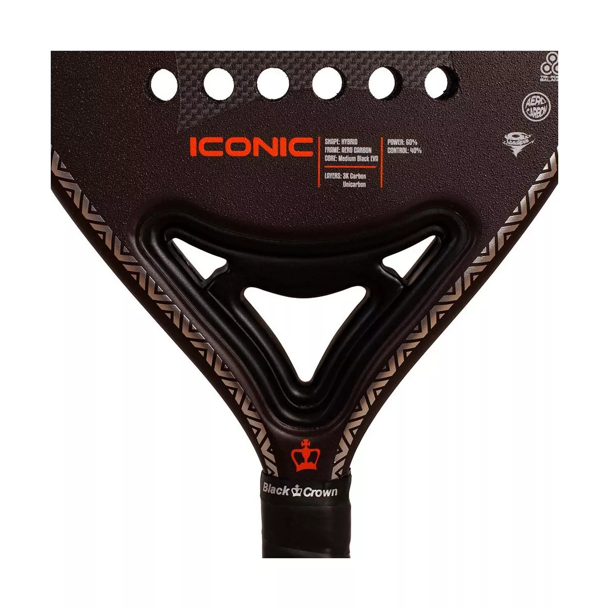 Black Crown Iconic Padelschl&auml;ger