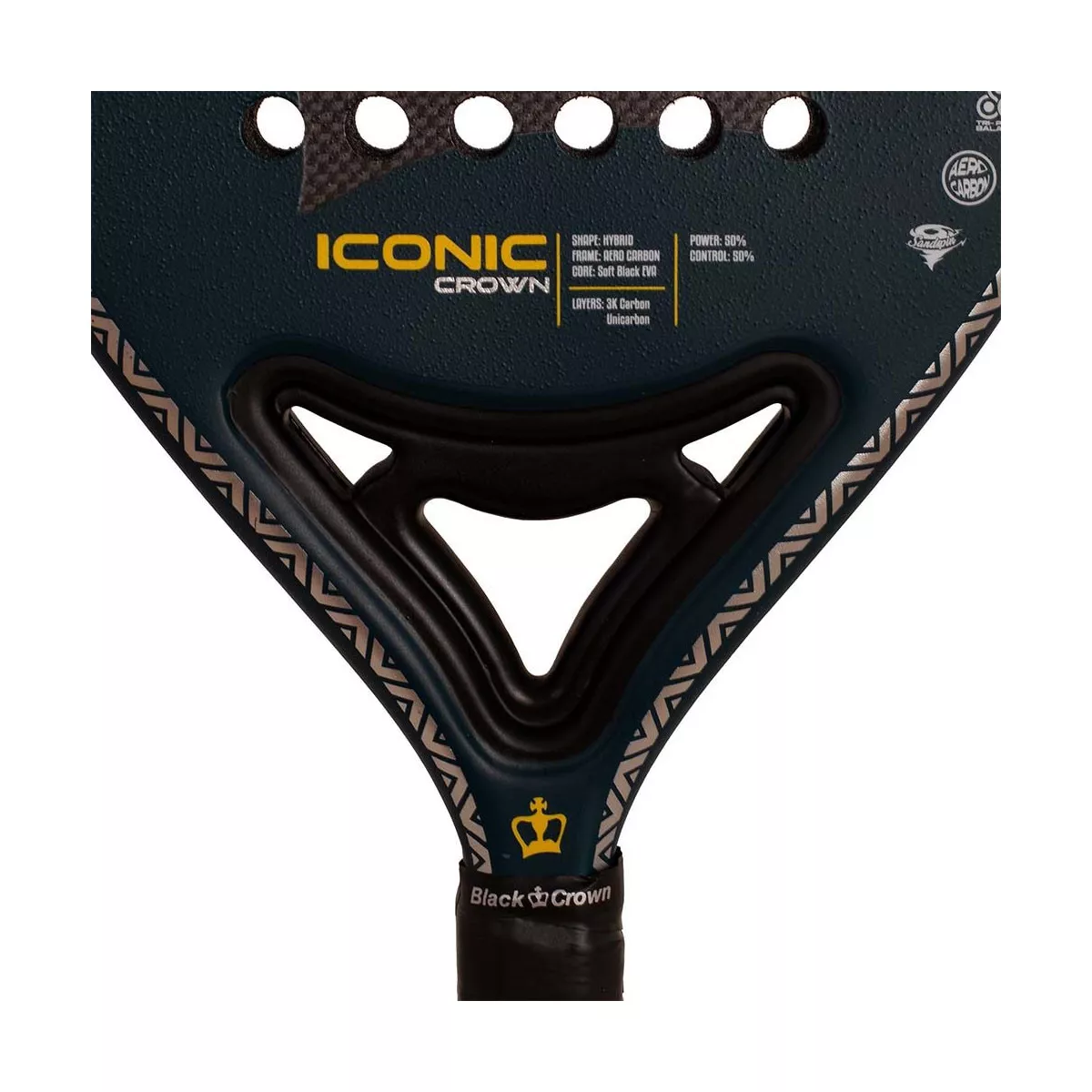 Black Crown Iconic Crown Padelschl&auml;ger