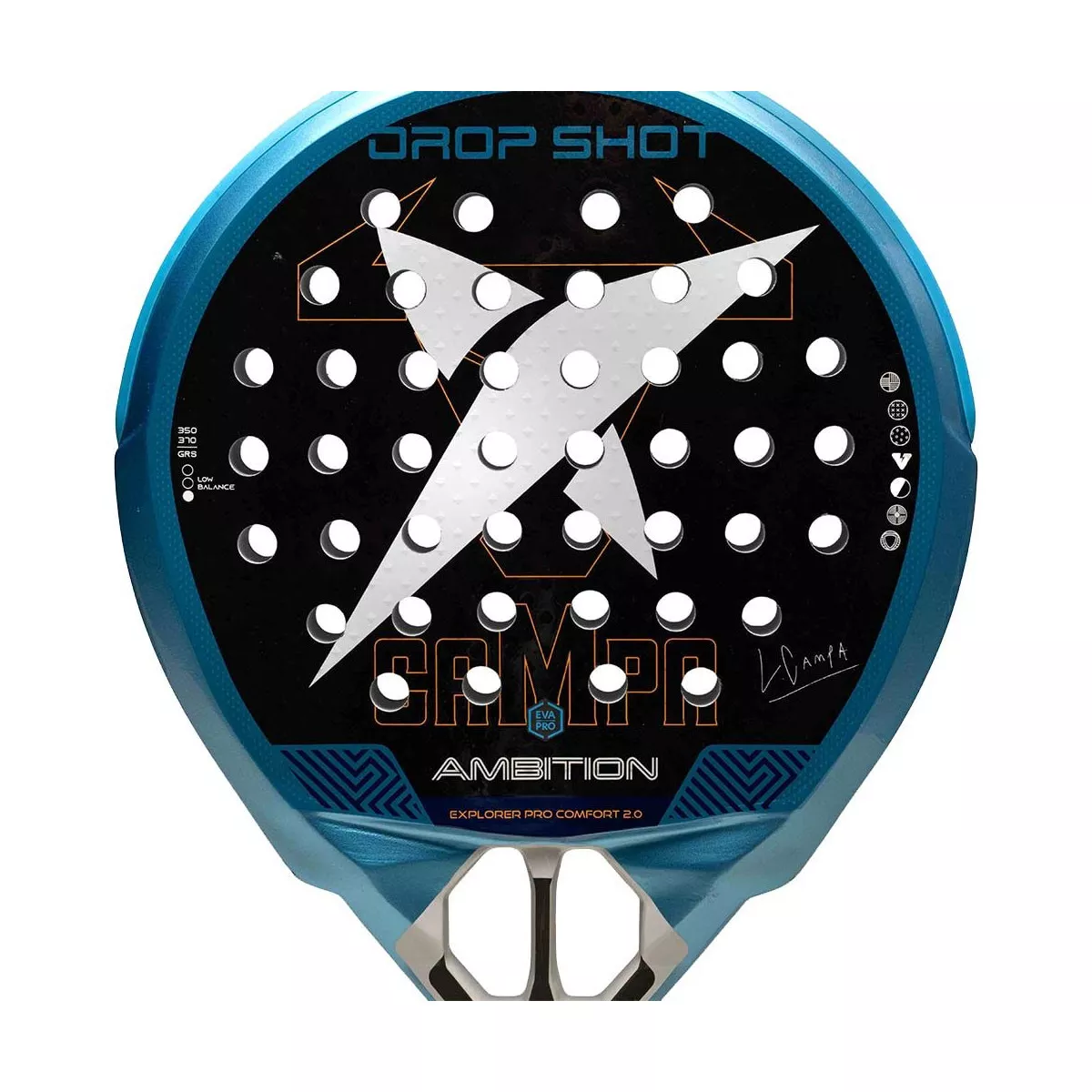 Drop Shot Explorer Pro Comfort 2.0 Padelschl&auml;ger