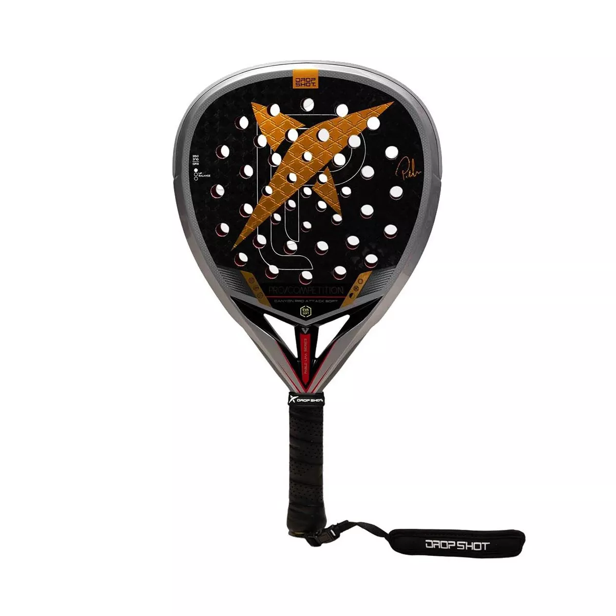 Drop Shot Canyon Pro Attack Soft Padelschl&auml;ger