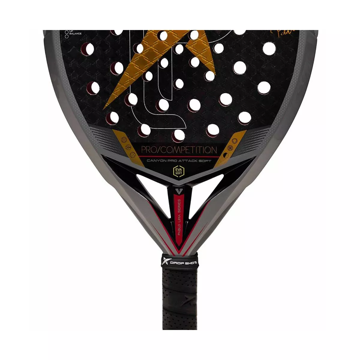 Drop Shot Canyon Pro Attack Soft Padelschl&auml;ger