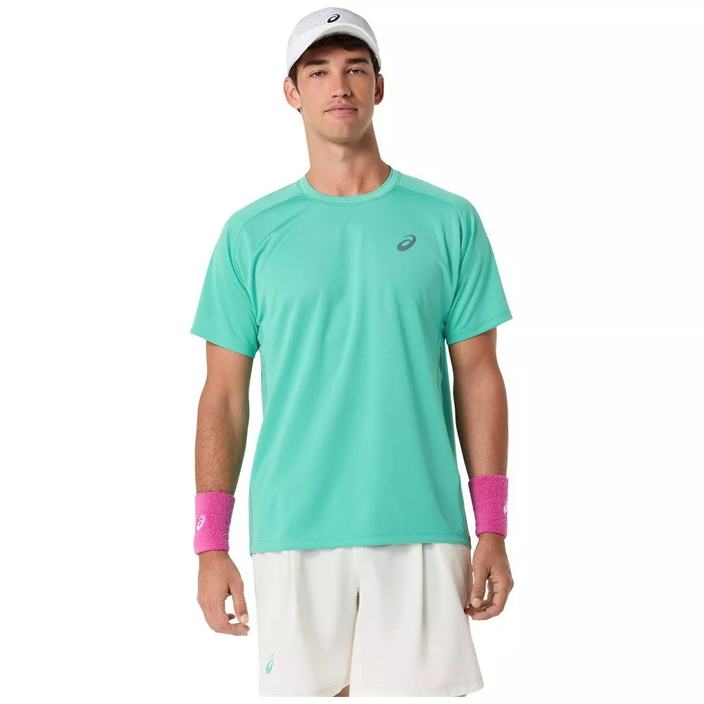 Asics Game SS T-Shirt Herren Gr&uuml;n
