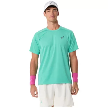 Asics Game SS T-Shirt Herren Gr&uuml;n