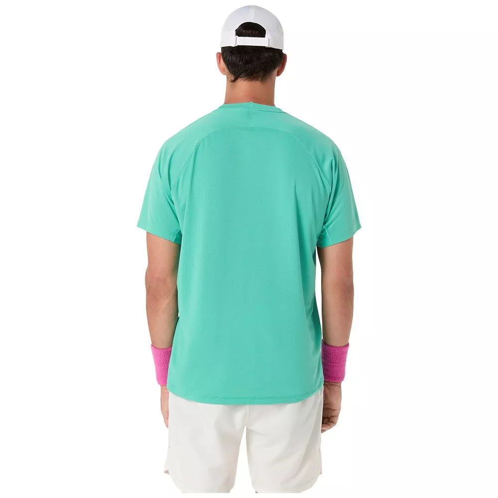 Asics Game SS T-Shirt Herren Gr&uuml;n