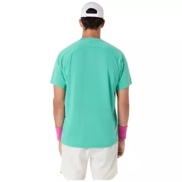 Asics Game SS T-Shirt Herren Gr&uuml;n