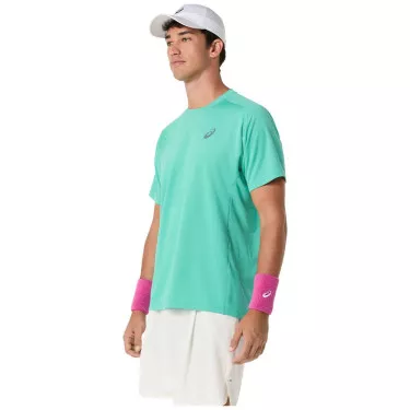 Asics Game SS T-Shirt Herren Gr&uuml;n