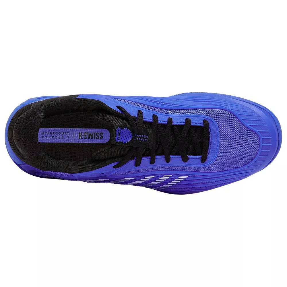 K-Swiss Hypercourt Express 3 Tennisschuhe Sandplatz Blau / Schwarz