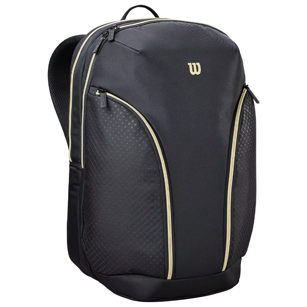 Wilson Defy V1 Padel-Rucksack Schwarz / Gold