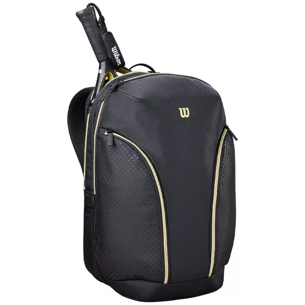 Wilson Defy V1 Padel-Rucksack Schwarz / Gold