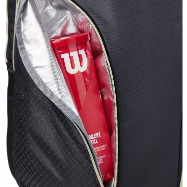 Wilson Defy V1 Padel-Rucksack Schwarz / Gold