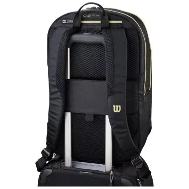 Wilson Defy V1 Padel-Rucksack Schwarz / Gold