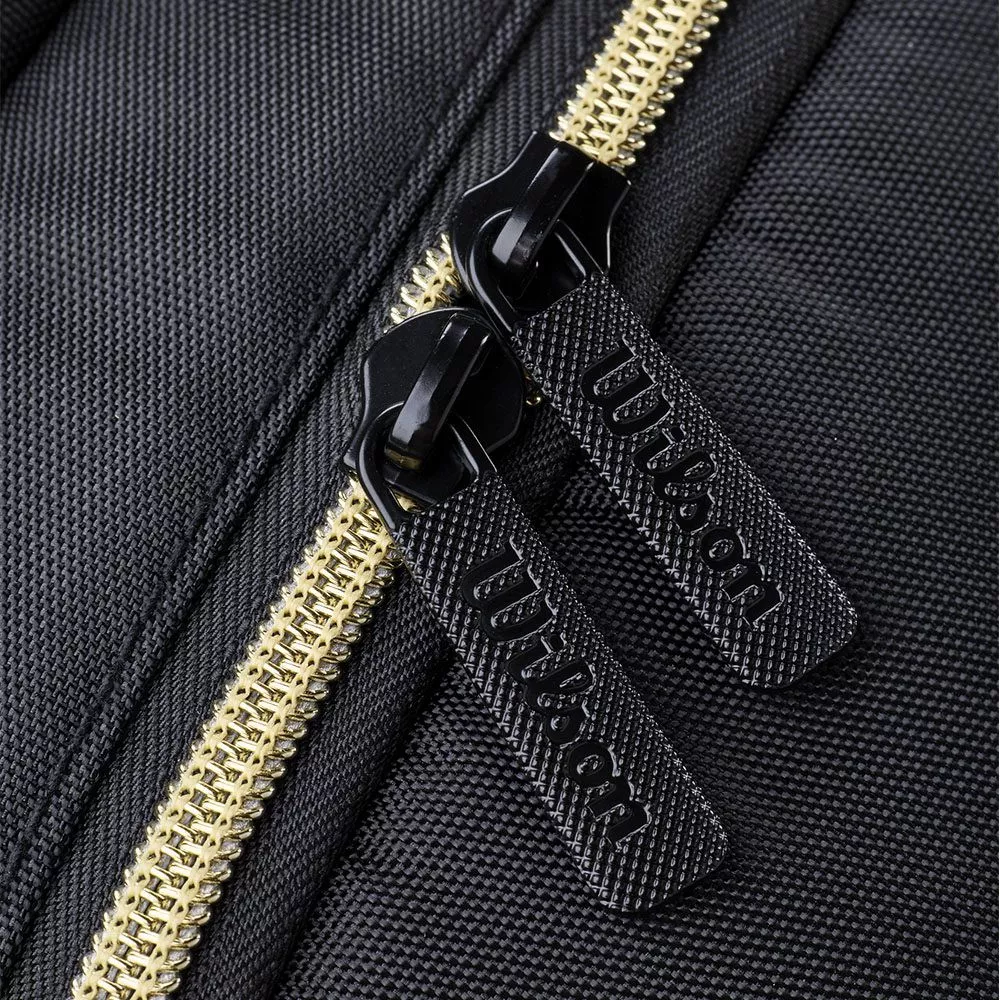 Wilson Defy V1 Padel-Rucksack Schwarz / Gold